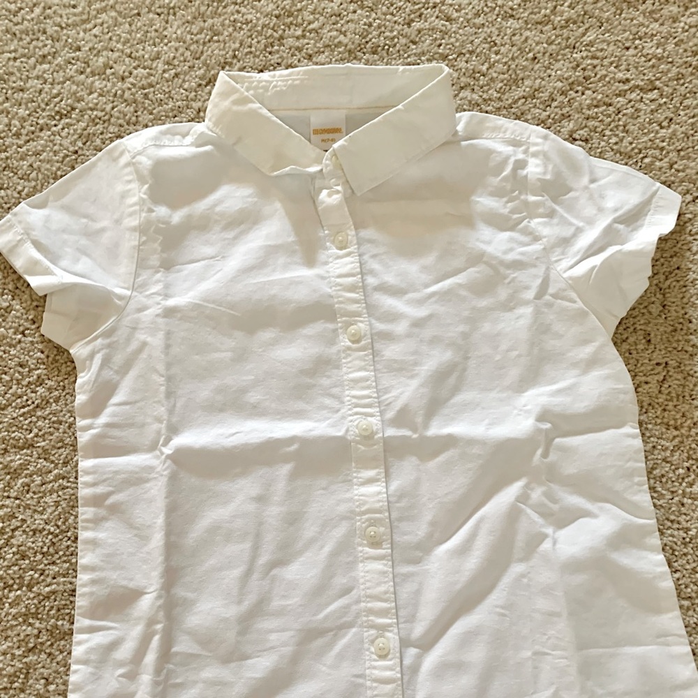 Girl collar shirt, perfect for uniform